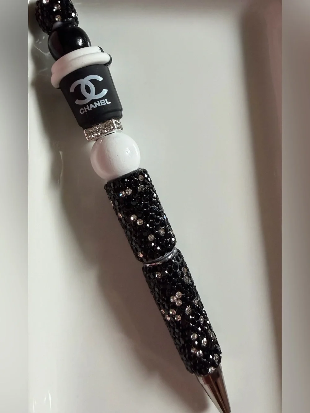 LUXURY INSPIRED COFFEE BEADED PEN